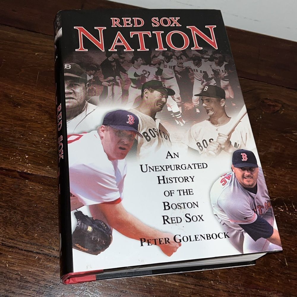 The Boston Red Sox Nation Baseball Hardback Book Peter Golenbock Fenway Park